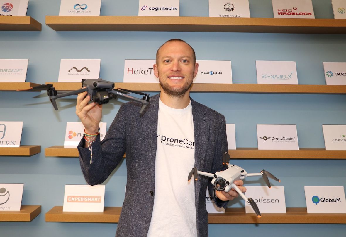 Thomas Ingold, CEO and Founder of DroneControl Sàrl.
