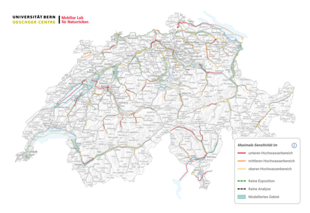The University of Bern has introduced a new tool to help experts assess the impact of climate change on flood risks and potential damages in Switzerland.