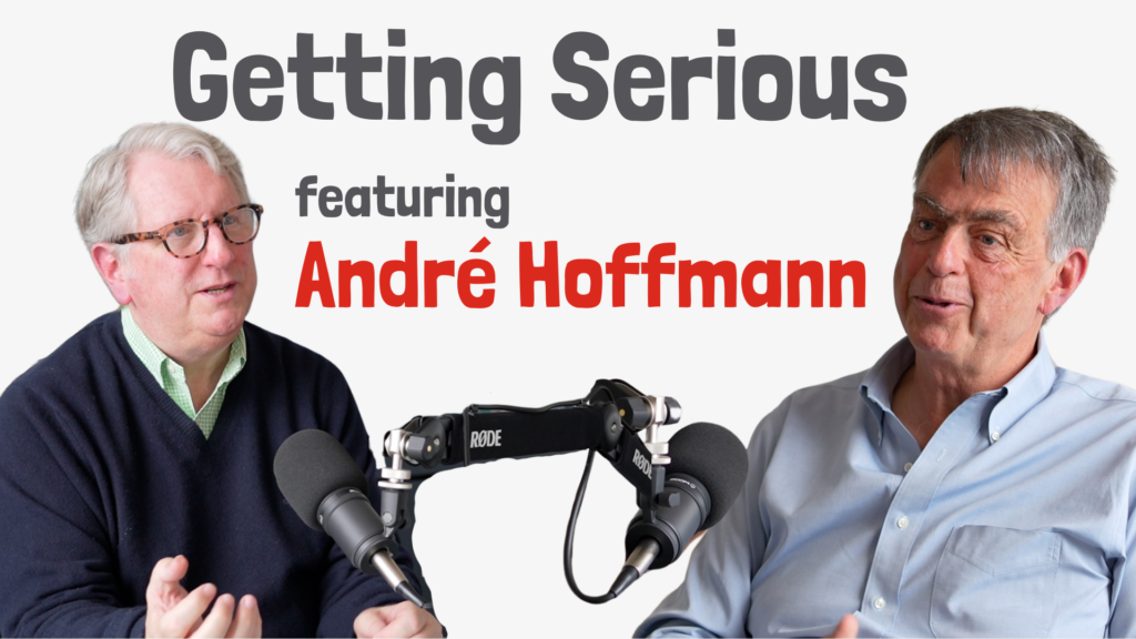 In this episode of Getting Serious with Woody Wade, we sit down with André Hoffmann, Vice Chairman of Roche and a leading voice in sustainable business, to explore how companies, both large and small, can become forces for long-term prosperity and ecological regeneration.