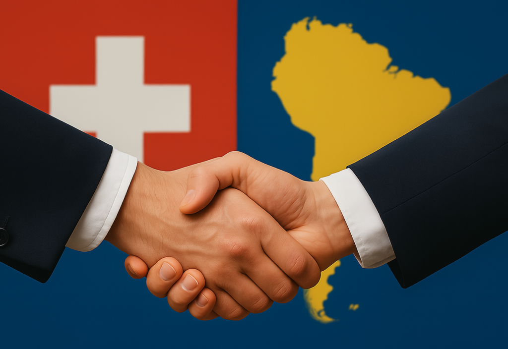 La Suisse s’apprête à signer un accord de libre-échange avec le Mercosur, facilitant l’accès à un marché de 270 millions d’habitants et réduisant les droits de douane sur 95% de ses exportations.