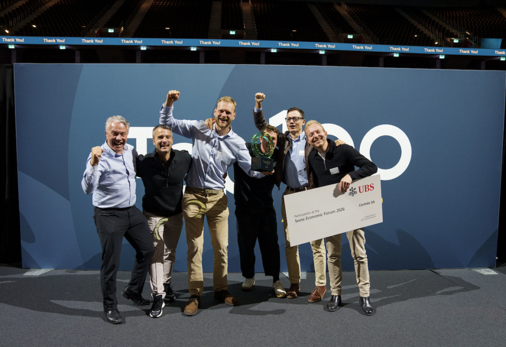 Lausanne-based Corintis has claimed the top spot in the 2025 Top 100 Swiss Startup Awards, highlighting the continued strength of deeptech innovation in Switzerland. The 15th edition of the awards also saw DePoly and DeepJudge complete the top three, underscoring the diversity of the Swiss startup ecosystem.