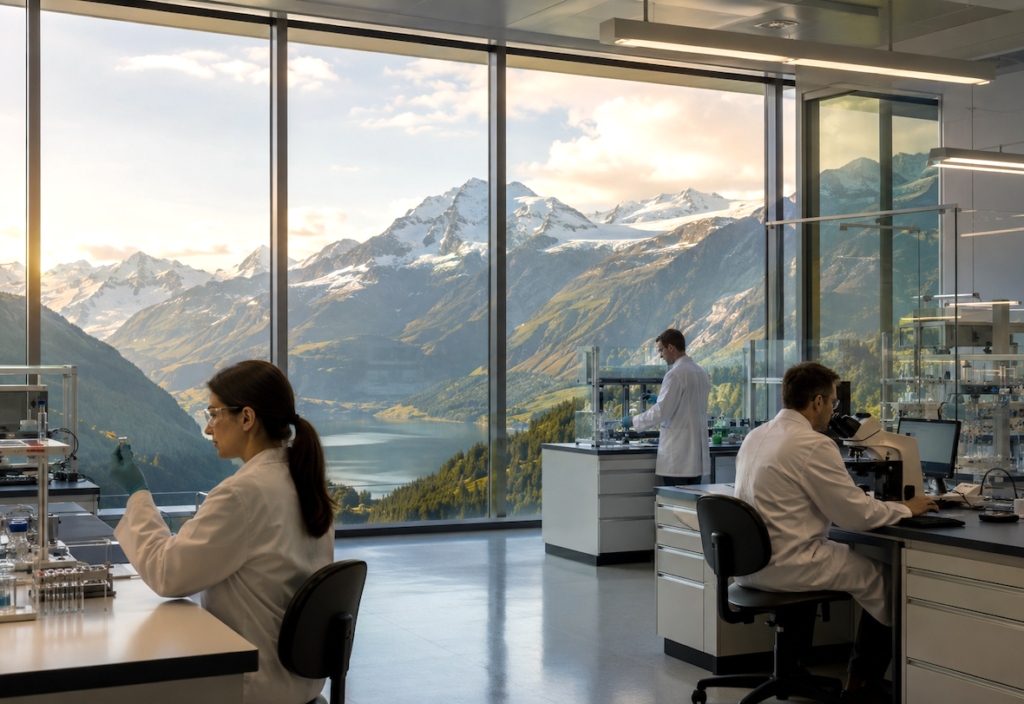 A new EY study ranks Switzerland 3rd worldwide for corporate R&D intensity and 6th for total spending, with 14 Swiss companies among the global top 500.