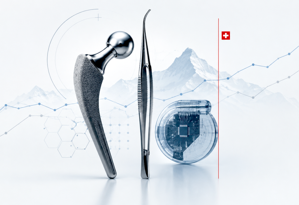The tenth Swiss Medtech Industry Study reports a sector generating CHF 26 billion in sales and growing at twice the rate of the Swiss economy, while flagging a marked slowdown in job creation and investment. Western Switzerland accounts for a substantial share of the country's medtech base.